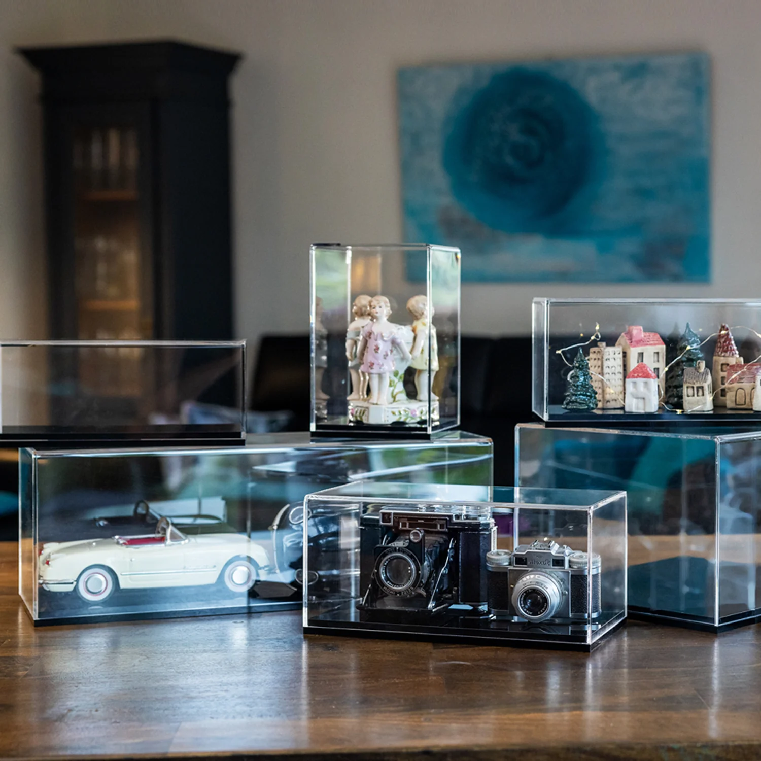 Acryl Vitrine für Modellautos, Figuren, HMF 46800 - Image 51