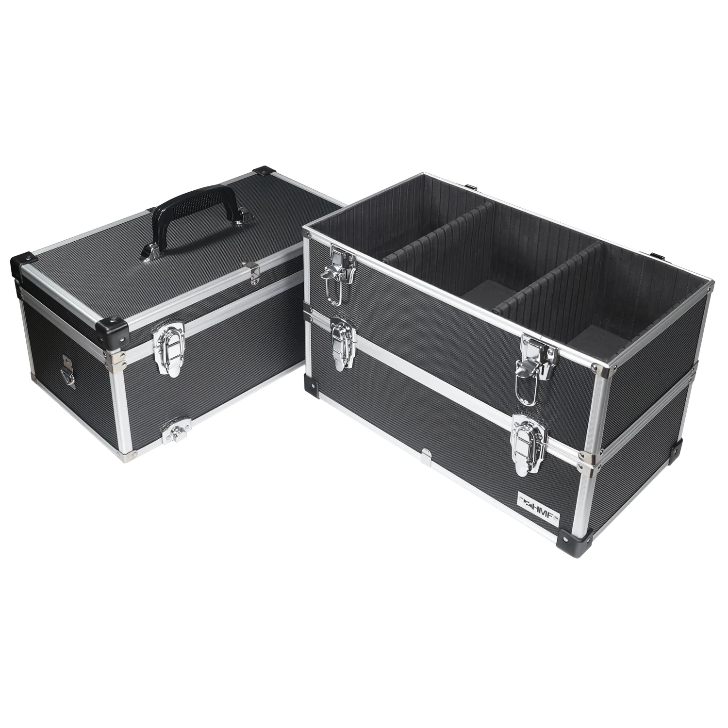 Alu Werkzeugkoffer Etagen leer, verstellbare Facheinteilung, HMF 14600 - Image 30