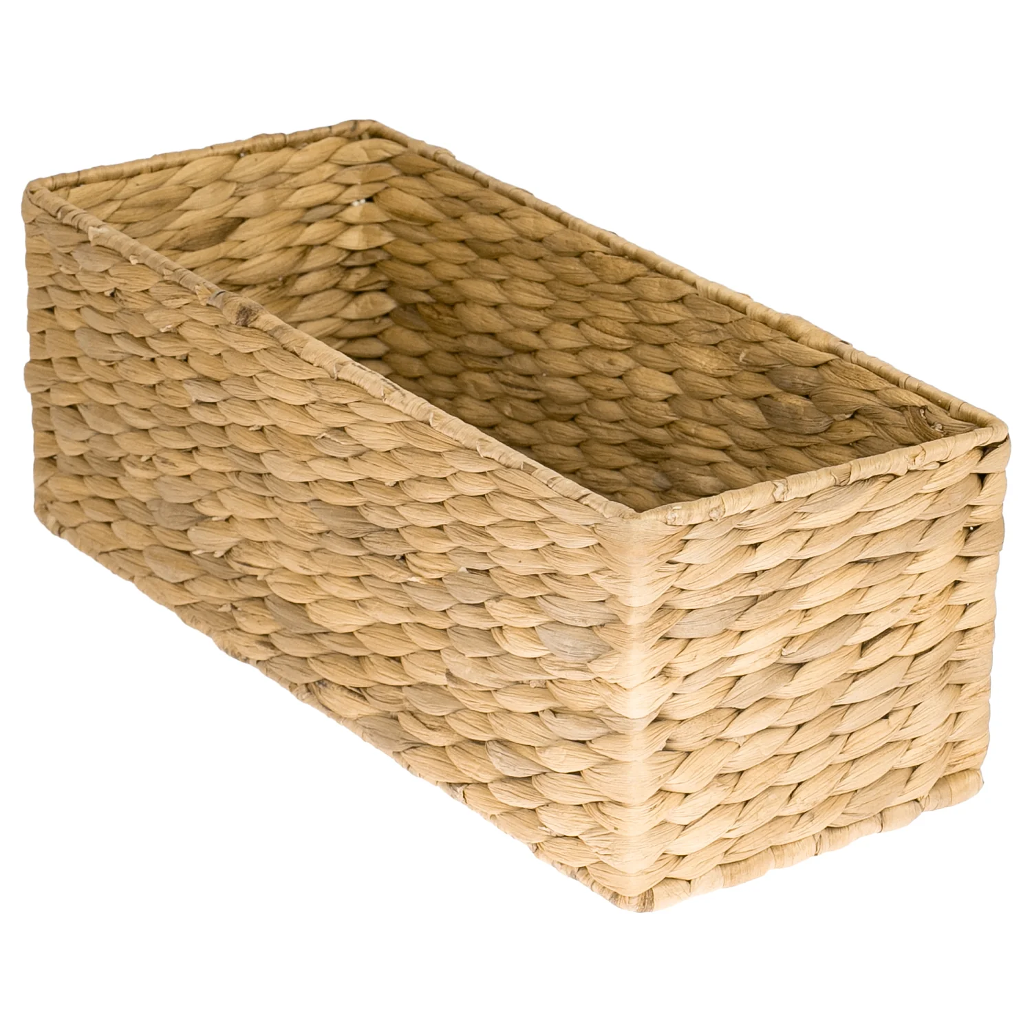 Aufbewahrungskorb passend für KALLAX halbes Fach, Korb geflochten aus Wasserhyazinthe für Badezimmer, Küche und Wohnbereich, HMF3727 - Image 27