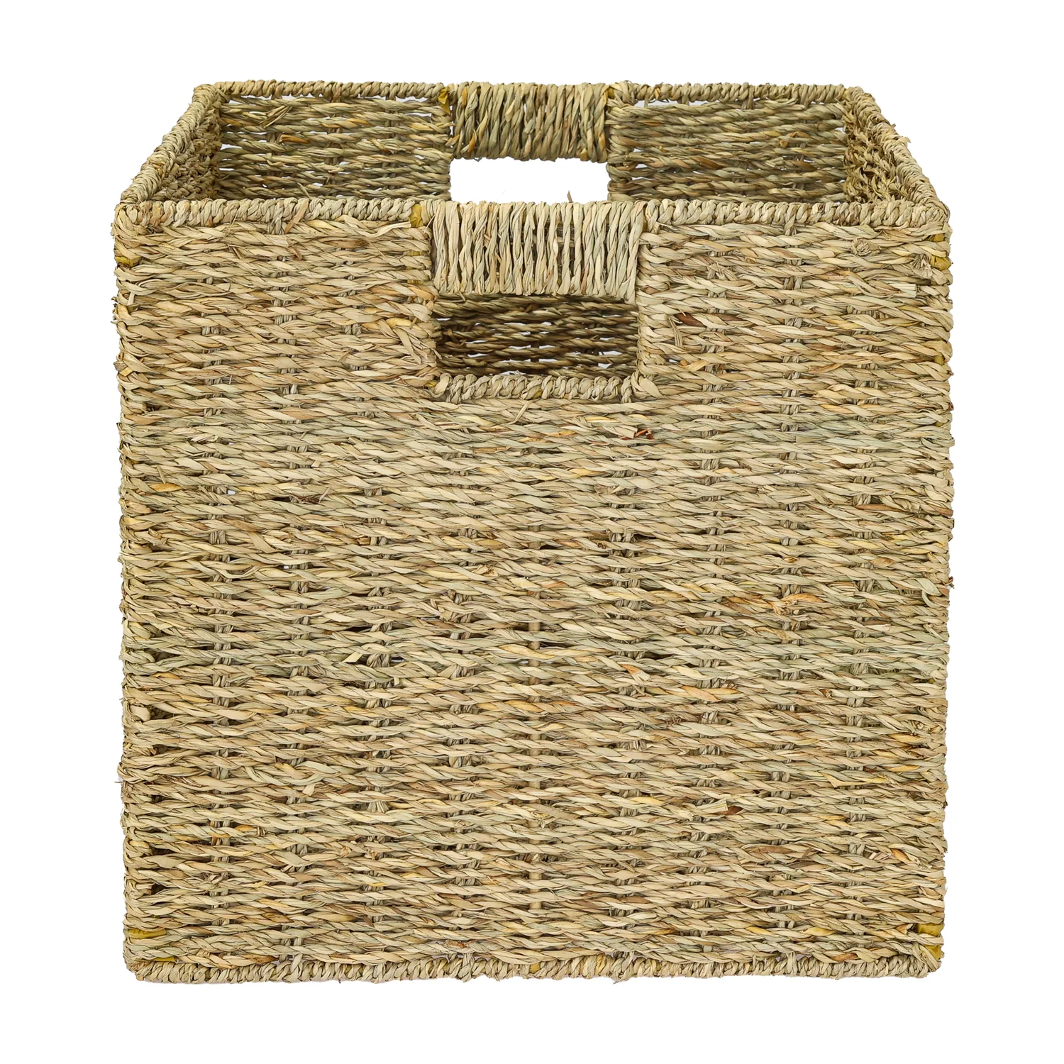 Aufbewahrungskorb geflochten aus Seegras passend für Kallax, 32 x 34,5 x 32 cm - Image 17