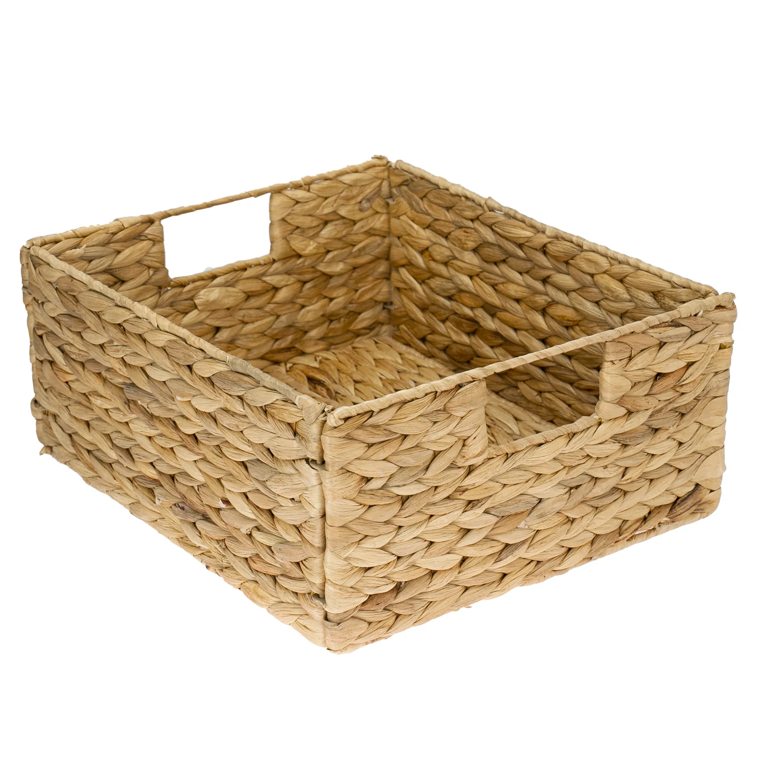 Aufbewahrungskorb geflochten aus Wasserhyazinthe, passend für Kallax, HMF 372430, 30 x 34 x 15 cm - Image 31