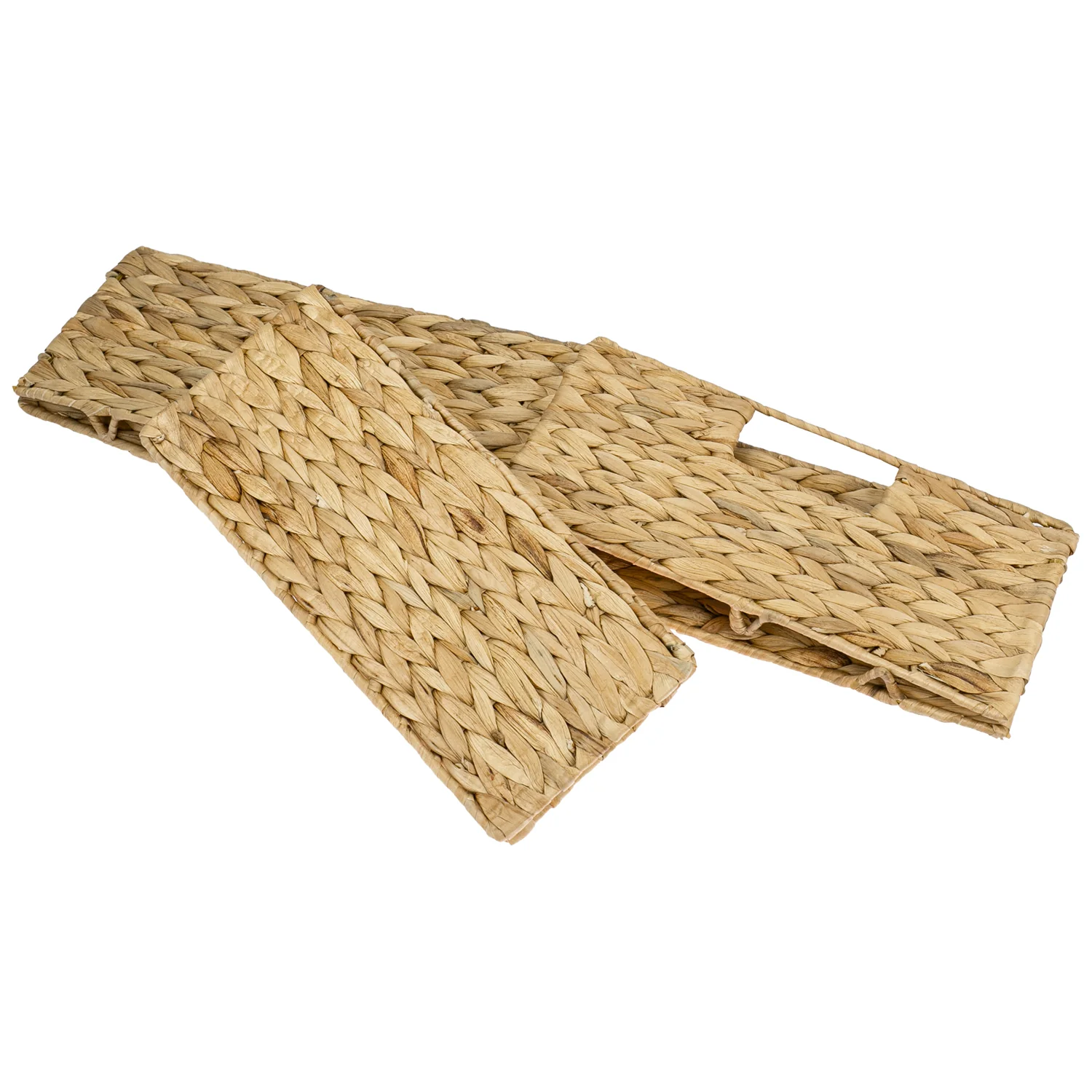 Aufbewahrungskorb geflochten aus Wasserhyazinthe, passend für Kallax, HMF 372430, 30 x 34 x 15 cm - Image 32