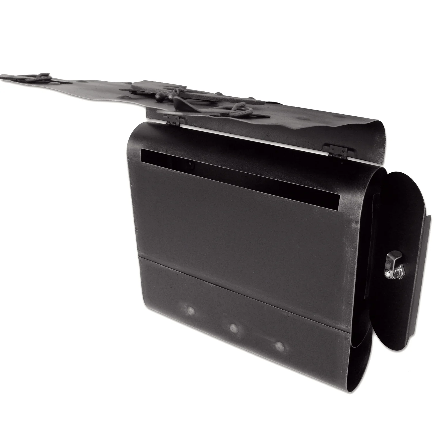 Briefkasten Alter Ranzen mit Posthorn PH2, 40 x 40 x 9 cm - Image 5
