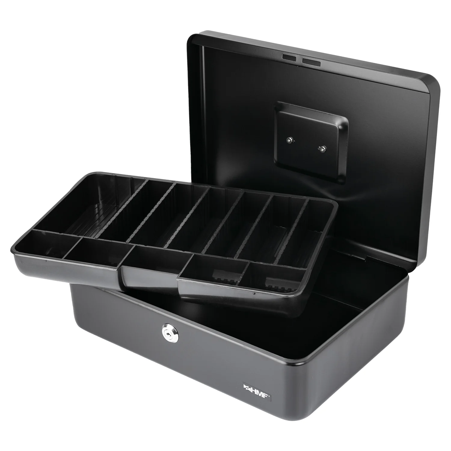Geldkassette individuelle Facheinteilung, HMF 22036-02, 36 x 25 x 11 cm, Schwarz - Image 5
