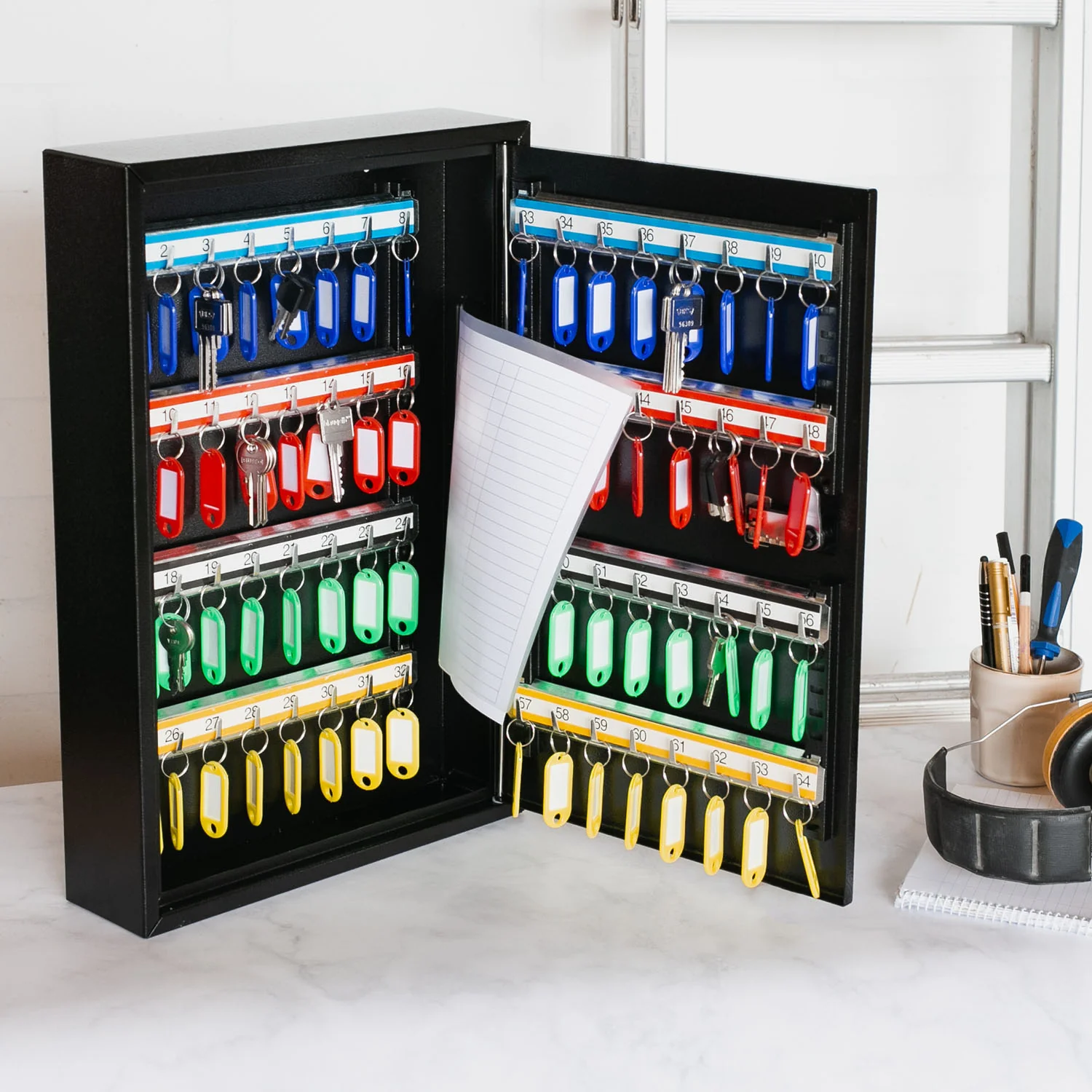 HMF 13600 Schlüsselschrank mit Zahlencode, Schlüsselkasten - Image 17