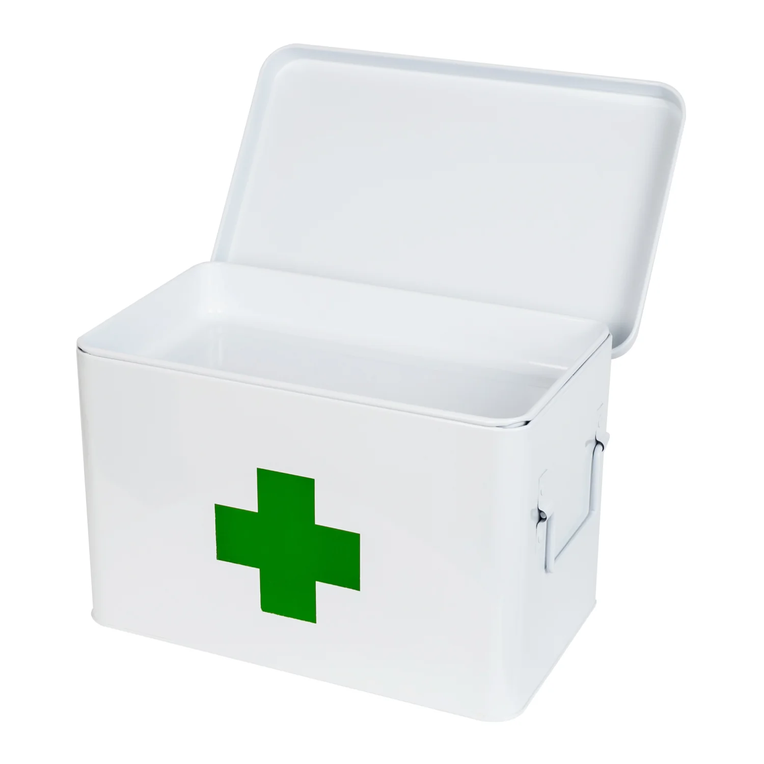 Medizinbox Hausapotheke, Metall, HMF 1771, Weiß - Image 11