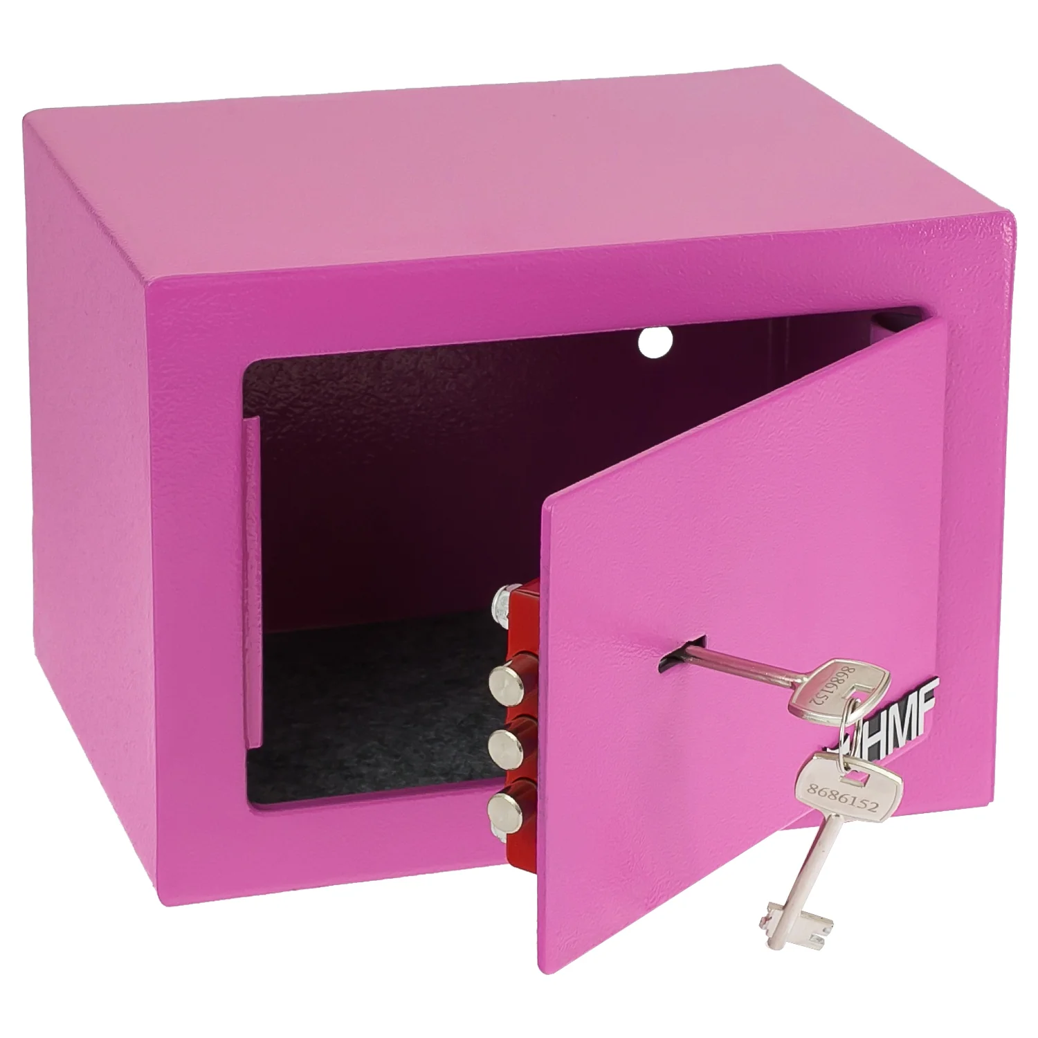 Möbeltresor Doppelbartschloss, HMF 49216, 23 x 17 x 17 cm - Image 17