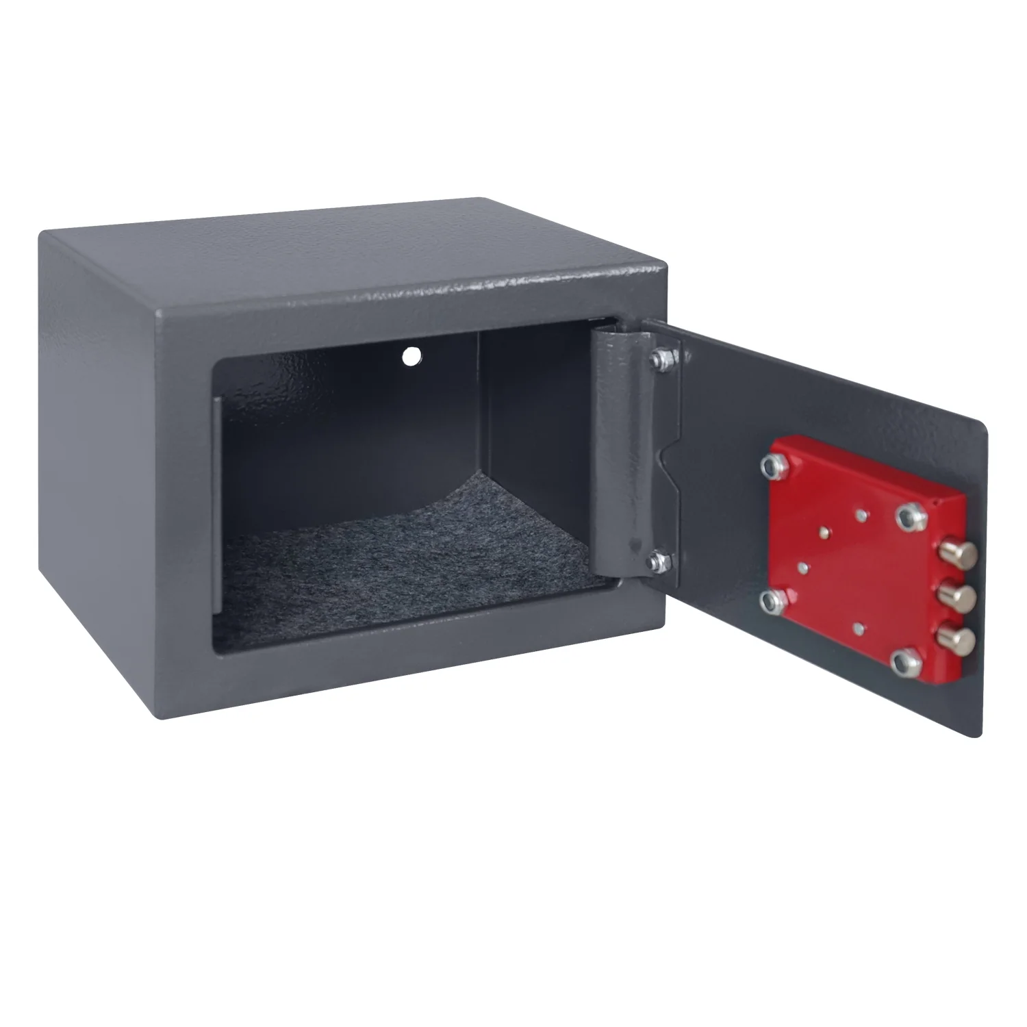 Möbeltresor Doppelbartschloss, HMF 49216, 23 x 17 x 17 cm - Image 34