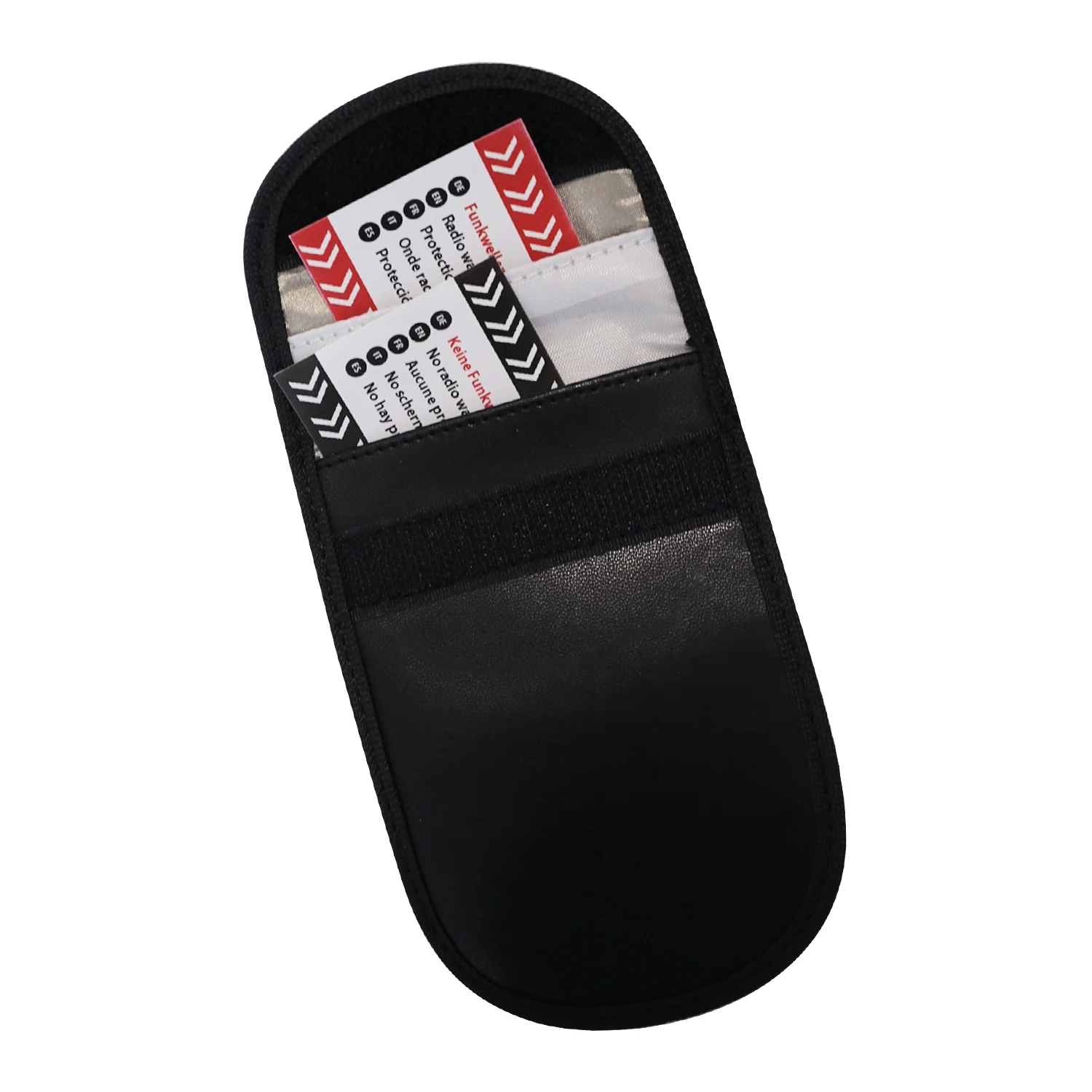 RFID Schutztasche Smartphone Autoschlüssel, Abschirmung, HMF 3403-02, 13,5 x 9,5 x 1,5 cm - Image 5