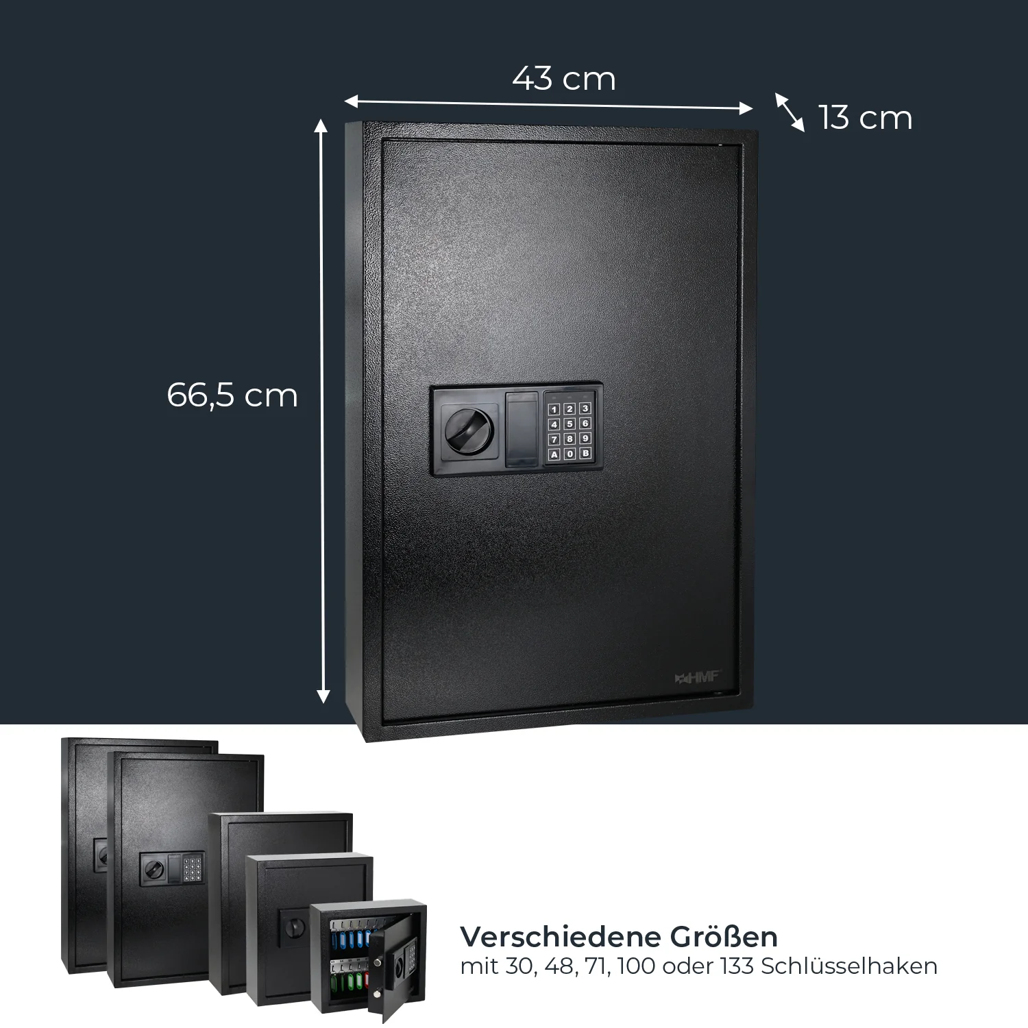 Schlüsseltresor mit Zahlencode, HMF 2000 - Image 77