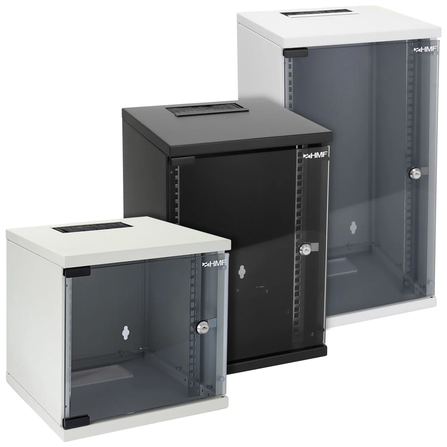 Serverschrank 10 Zoll, HMF 63400, Tiefe 300 mm - Image 55