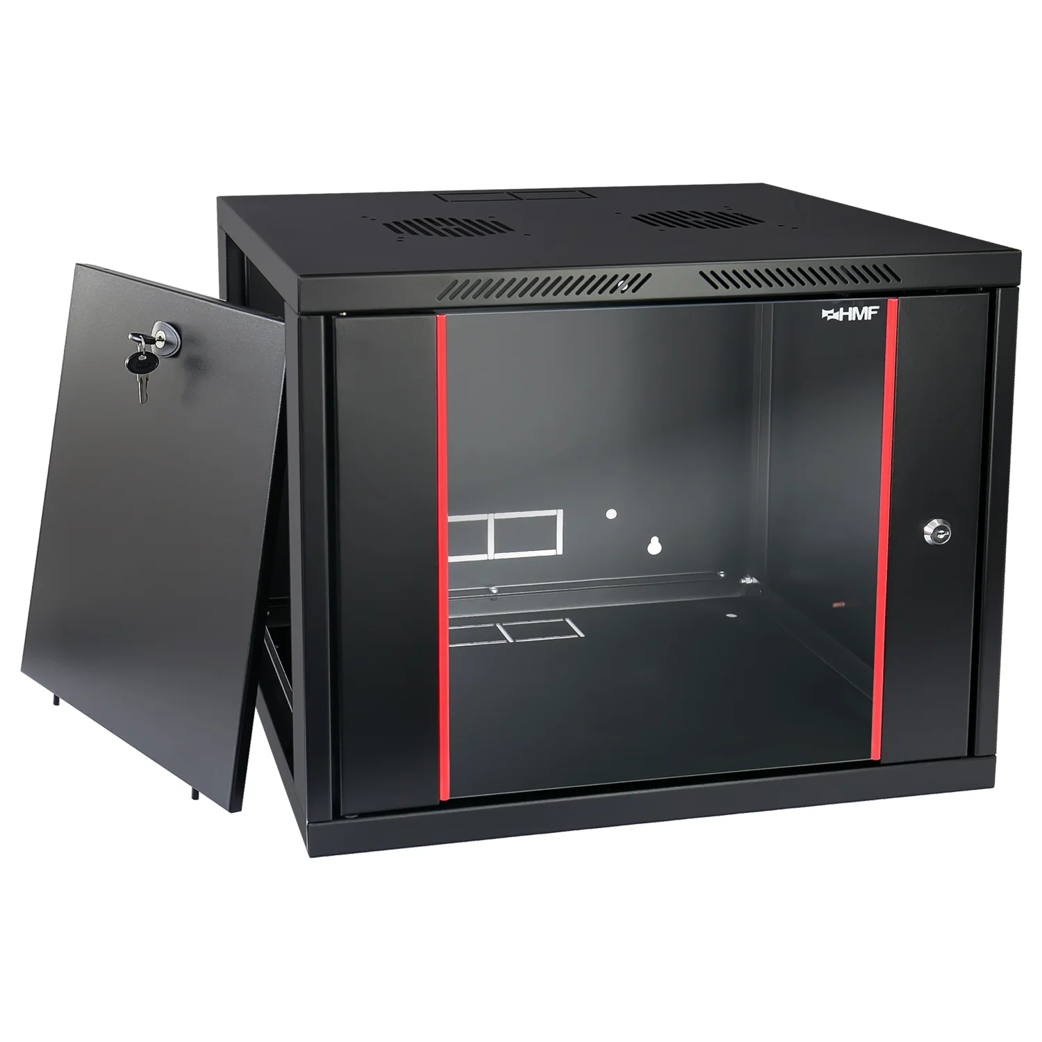 Serverschrank 19 Zoll, HMF 66400, Tiefe 45 cm - Image 47