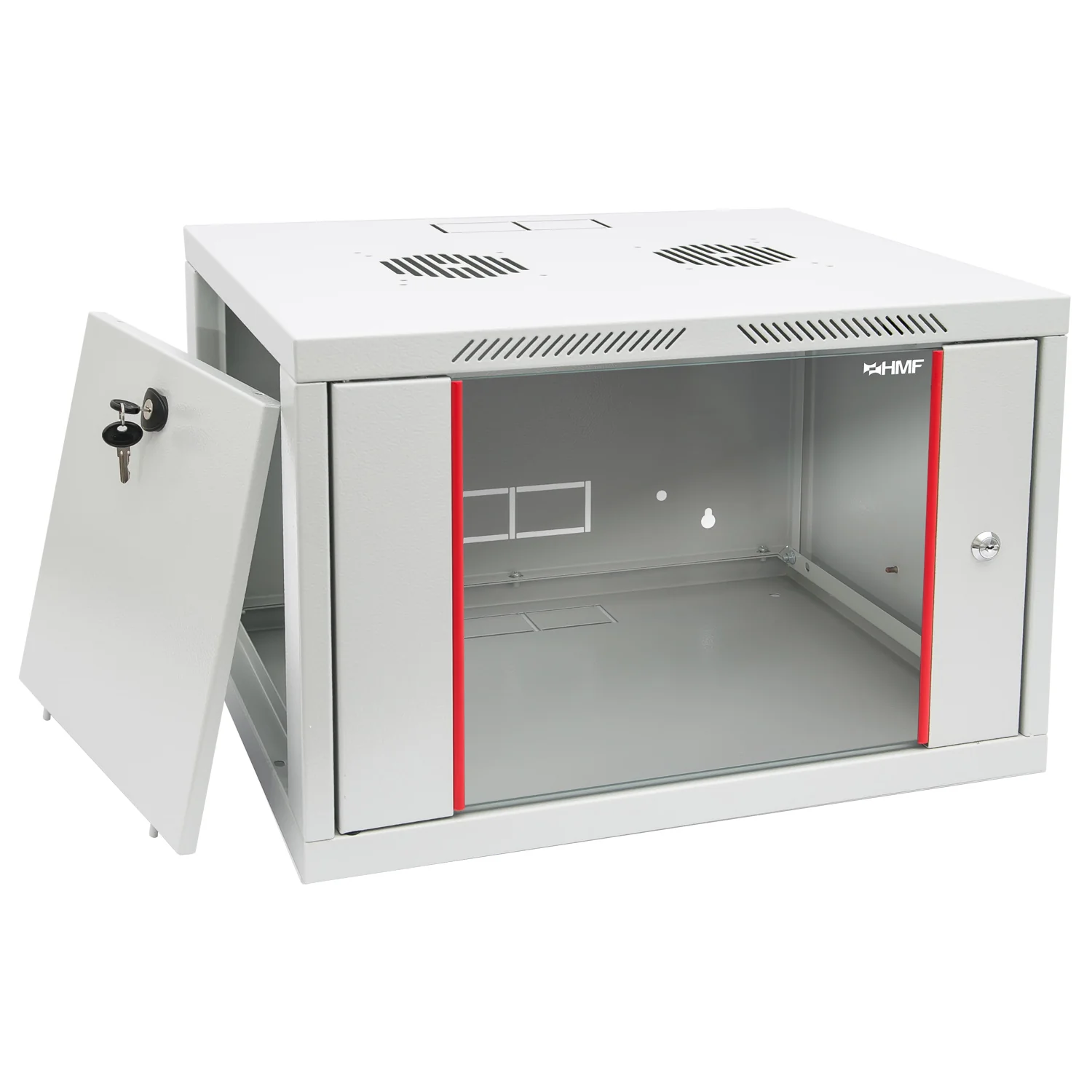 Serverschrank 19 Zoll, HMF 66400, Tiefe 45 cm - Image 56