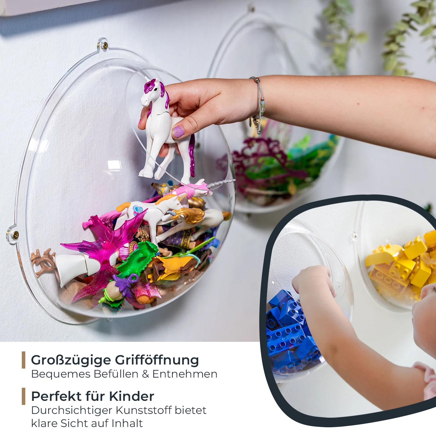 Wandregal Acrylhalbkugel, HMF 46600, Hängedisplay - Image 25