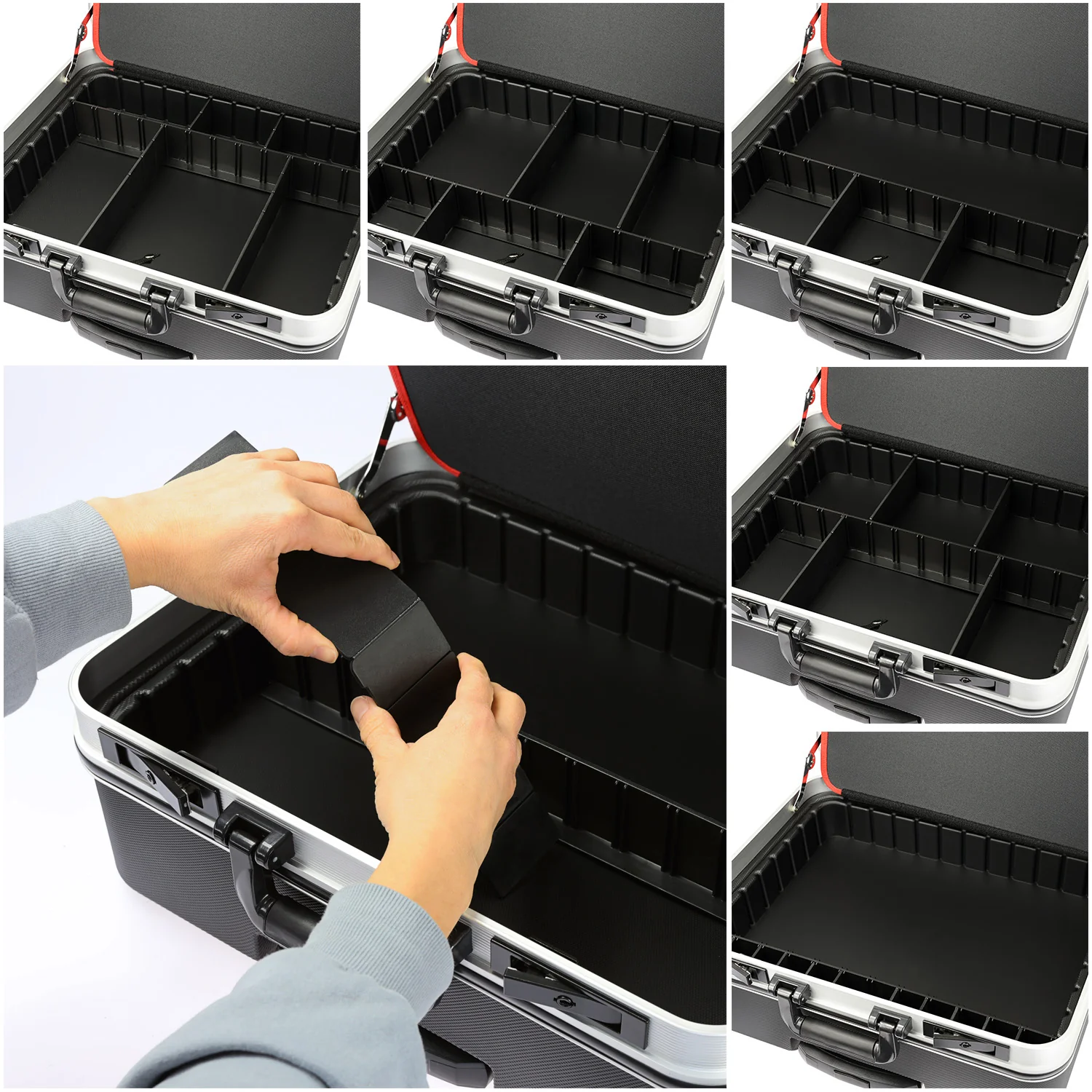 Werkzeugkoffer ABS Koffer + Trolley, HMF 15600 - Image 7